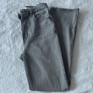 Abercrombie & Fitch The '90s Straight Ultra High Rise jeans in gray wash